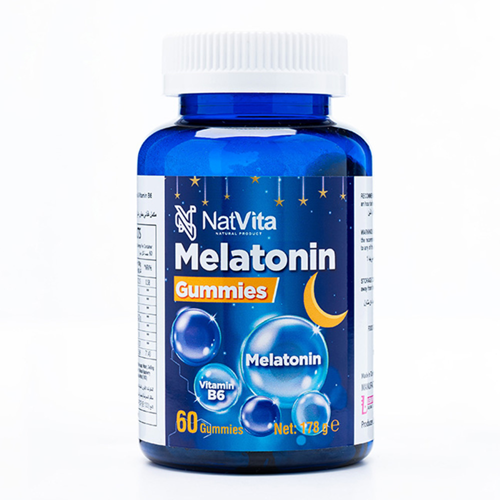 Natvita - Melatonin Gummies - 60 Count