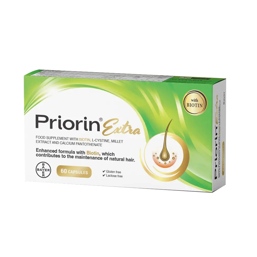 Priorin-N Extra - Biotin Caps For Hair Growth - 60 Capsules