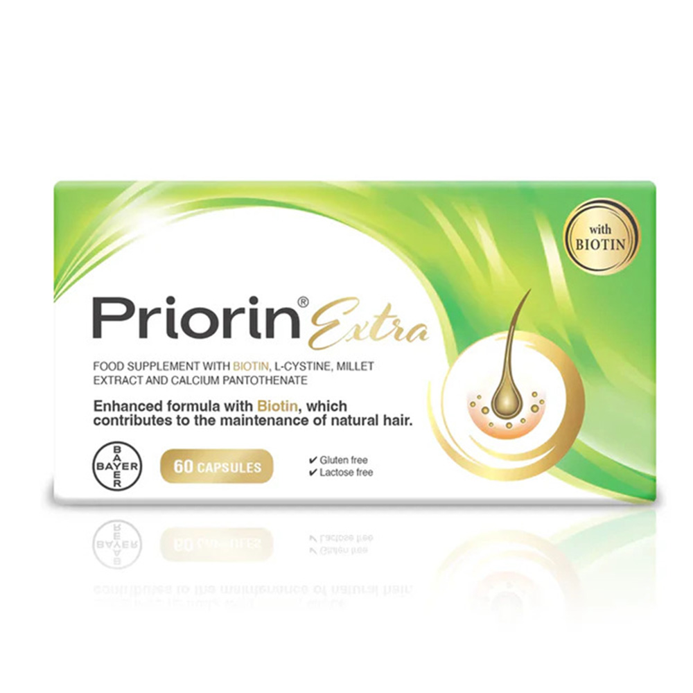 Priorin-N Extra - Biotin Caps For Hair Growth - 60 Capsules