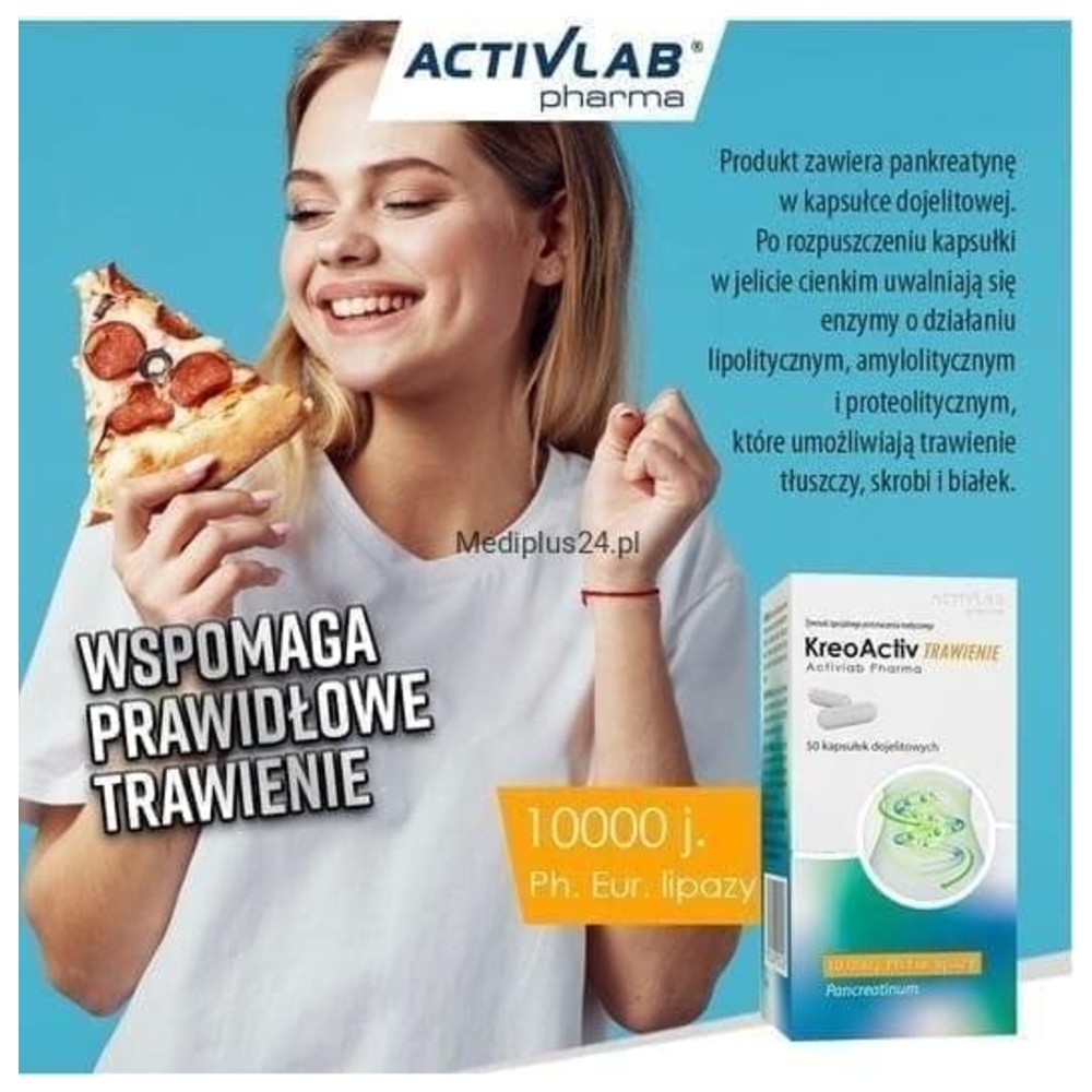Activlab Kreoactive Plus - 50 Capsules