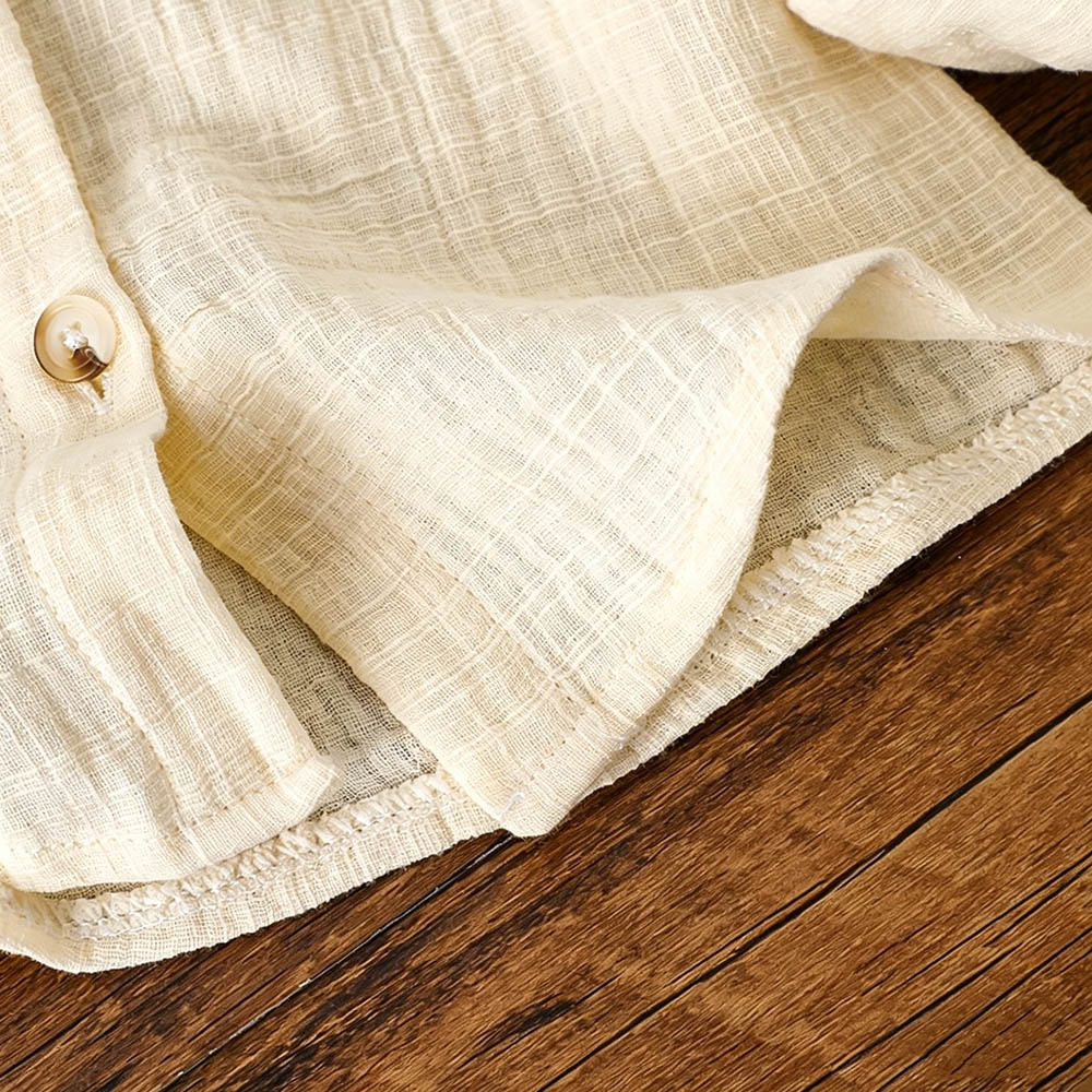 Taiyage - Baby Slub Cotton Shirt