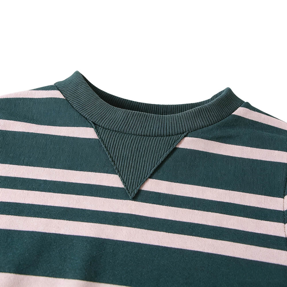 Taiyage - Baby Boy's Long Sleeves Striped Sweatshirt