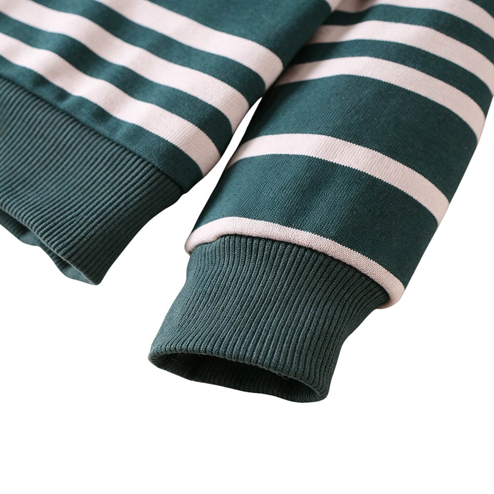 Taiyage - Baby Boy's Long Sleeves Striped Sweatshirt