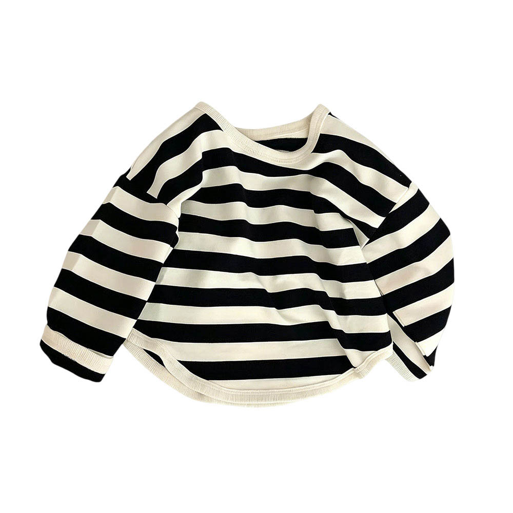 Taiyage - Baby Striped Pullover T-Shirt