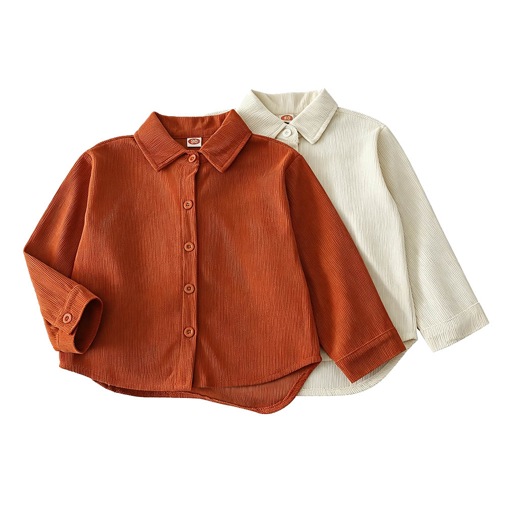 Taiyage - Baby Corduroy Long-Sleeves Shirt