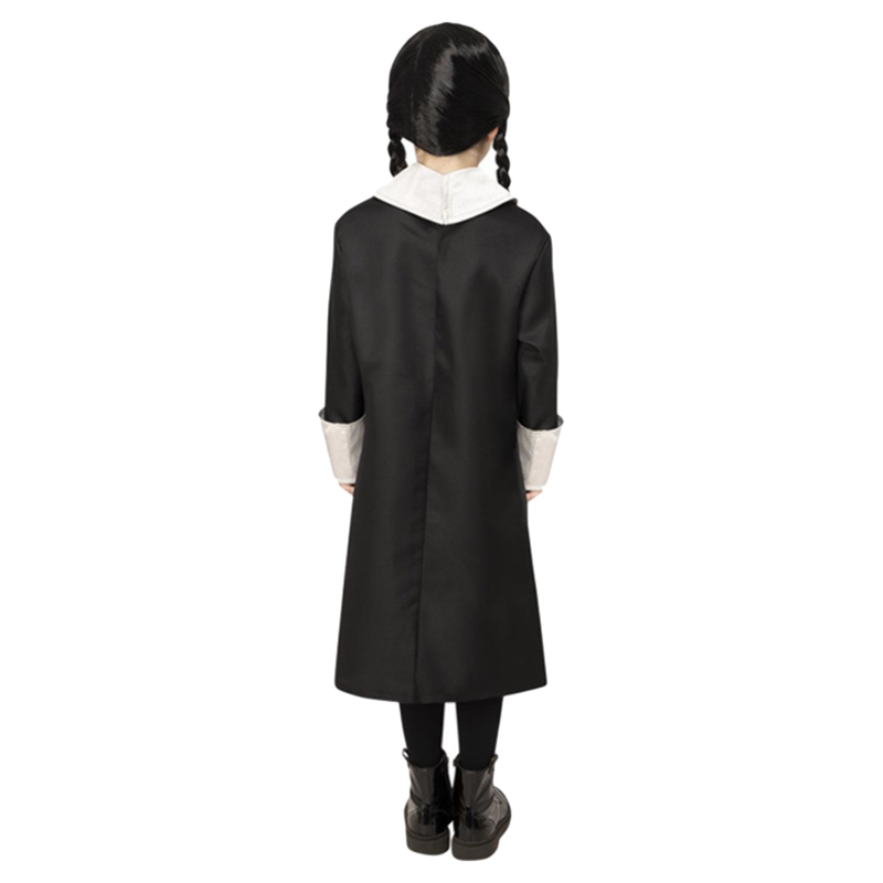 Smiffys - Addams Family Wednesday Costume With Wig