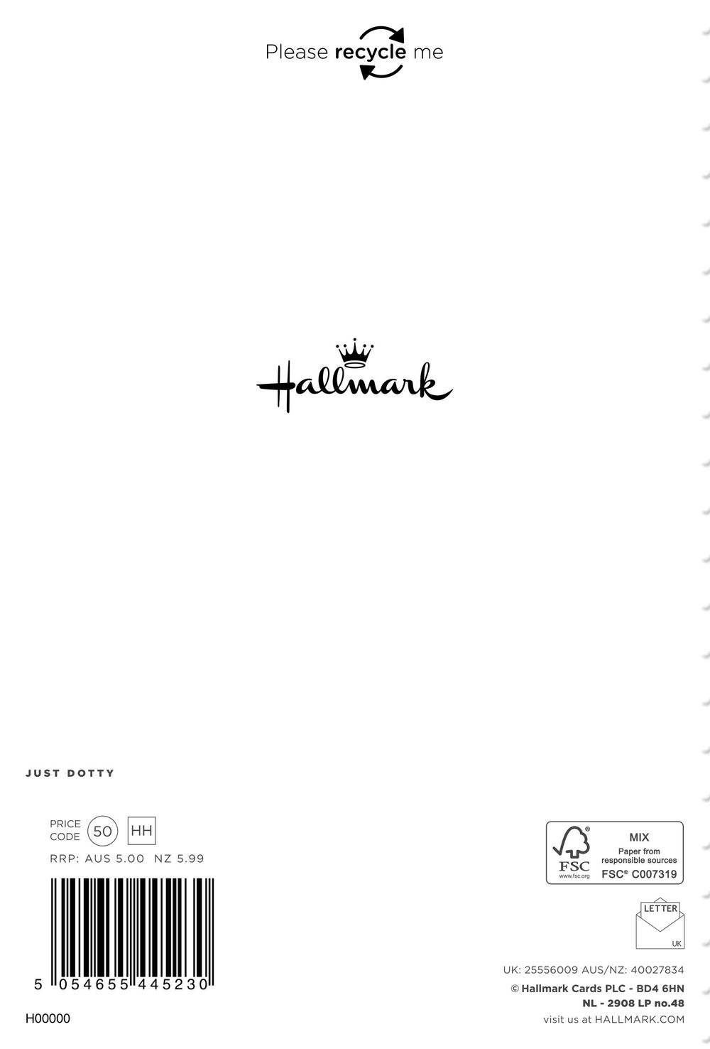 Hallmark - New Home Greeting Card