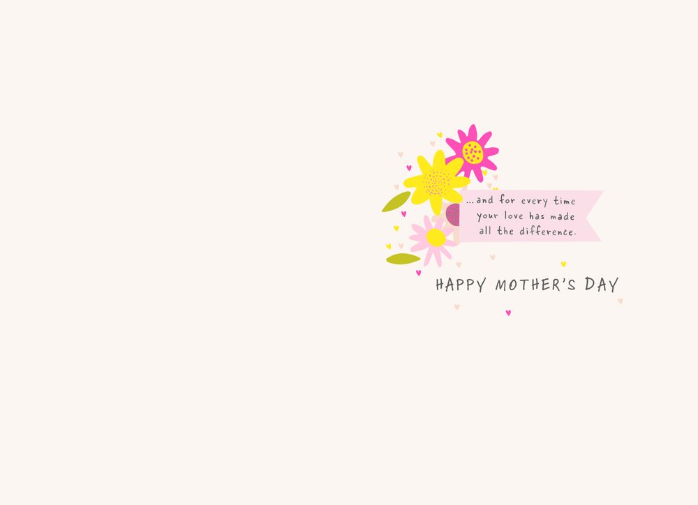 Hallmark - Thank You On Mother's Day Card