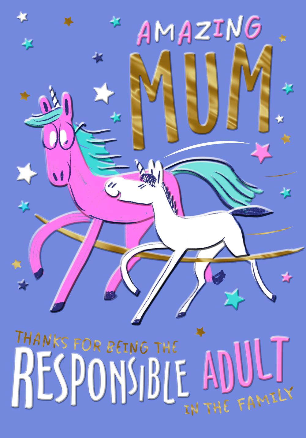 Hallmark - Amazing Mum Responsible In The Family Mother's Day Card