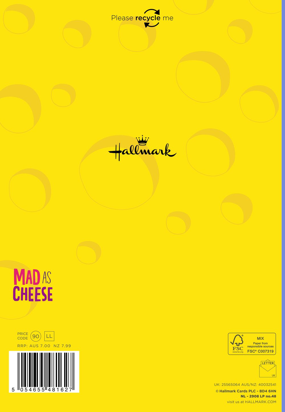 Hallmark - Amazing Mum Responsible In The Family Mother's Day Card