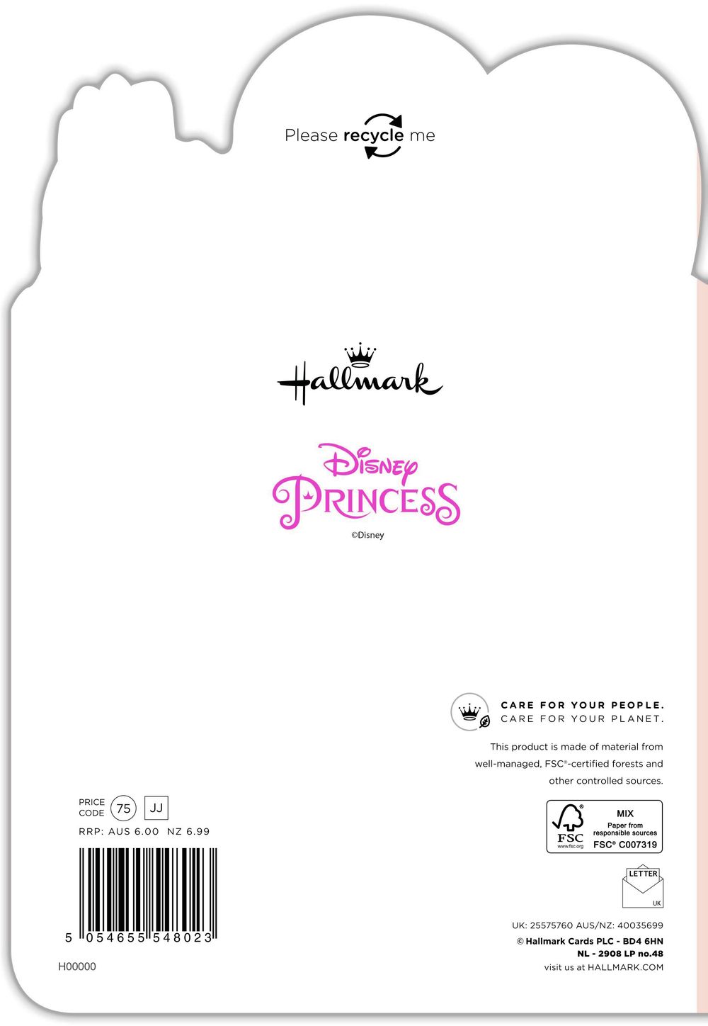 Hallmark - Wonderful Mummy Disney Princess Mother's Day Card