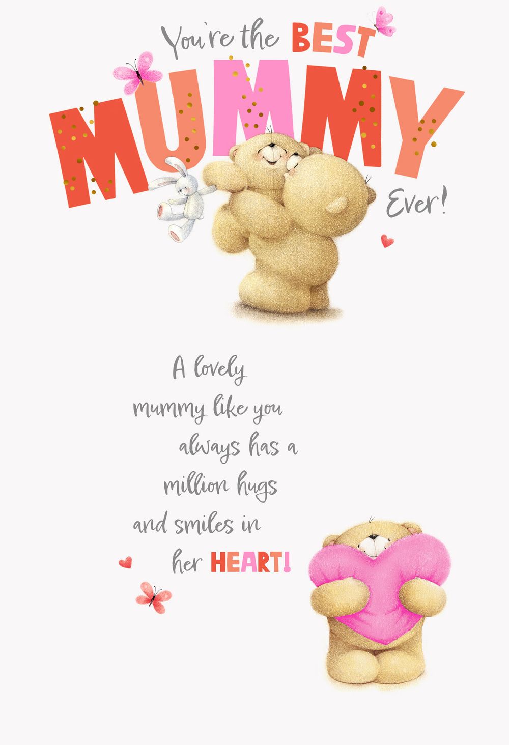 Hallmark - Happy Birthday Best Mummy Greeting Card