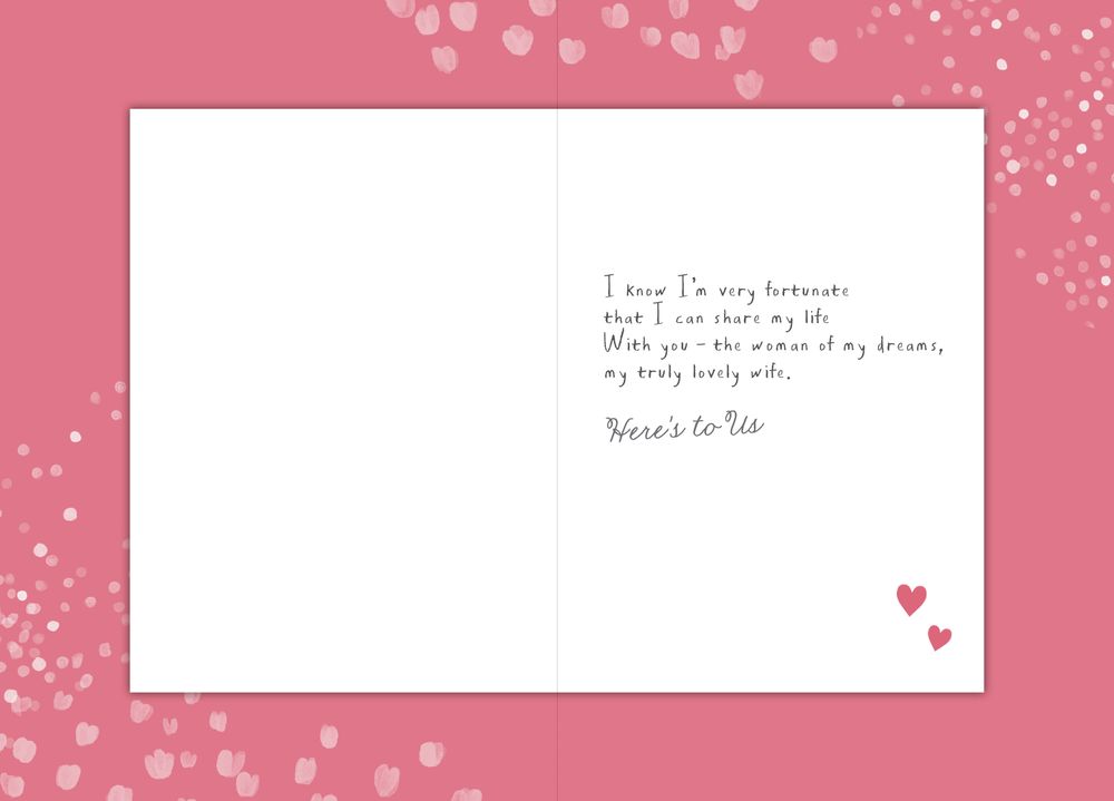 Hallmark - Anniversary To My Wife Greeting Card