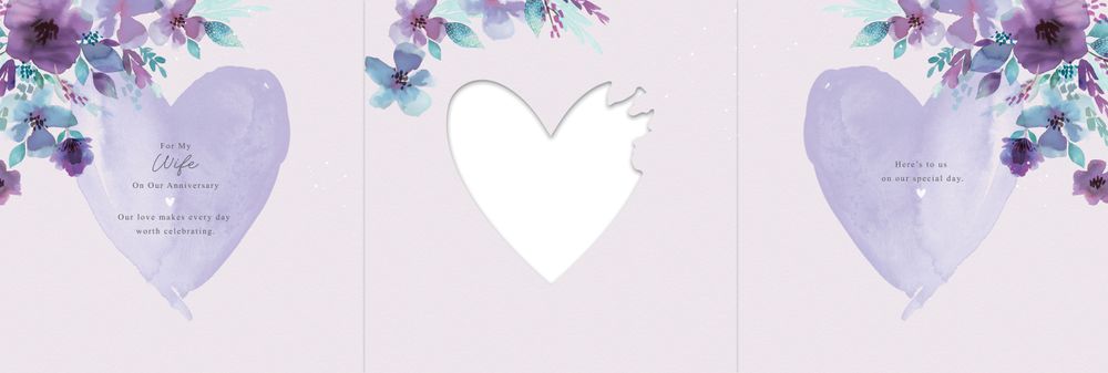 Hallmark - Anniversary For My Wife Greeting Card