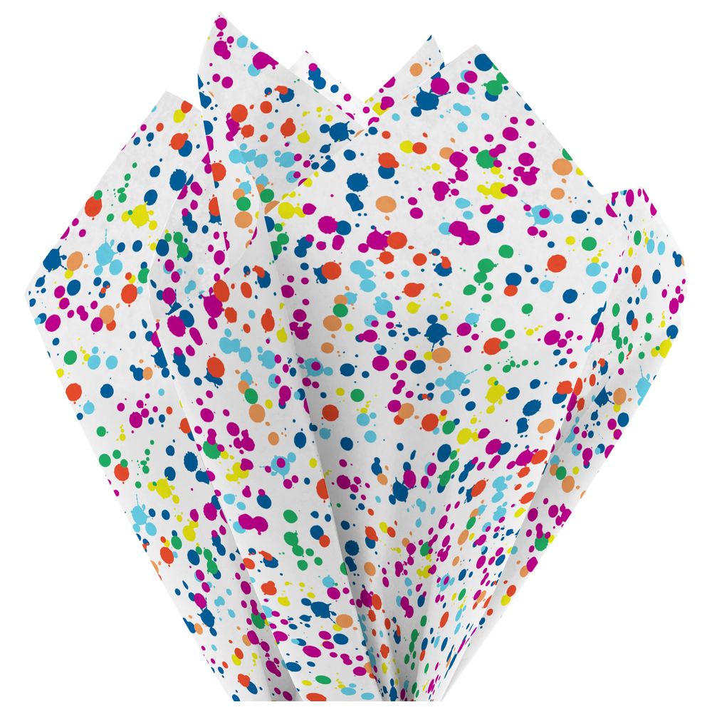 Hallmark - Gift Wrapping Tissue Paper - Confetti - 6 Pc Set