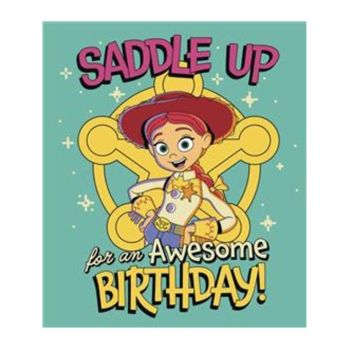 UK Greetings - Toy Story 5 Jessie Saddle Up Blank Greeting Card