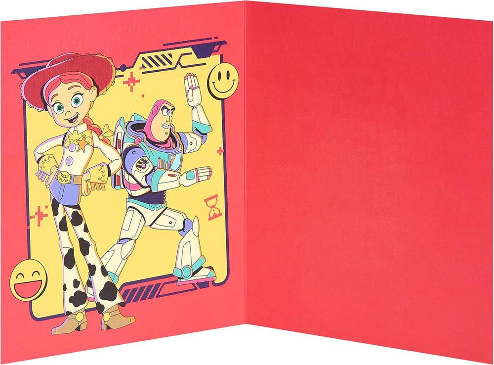 UK Greetings - Toy Story 5 Woody Yee Haaaaw Blank Greeting Card