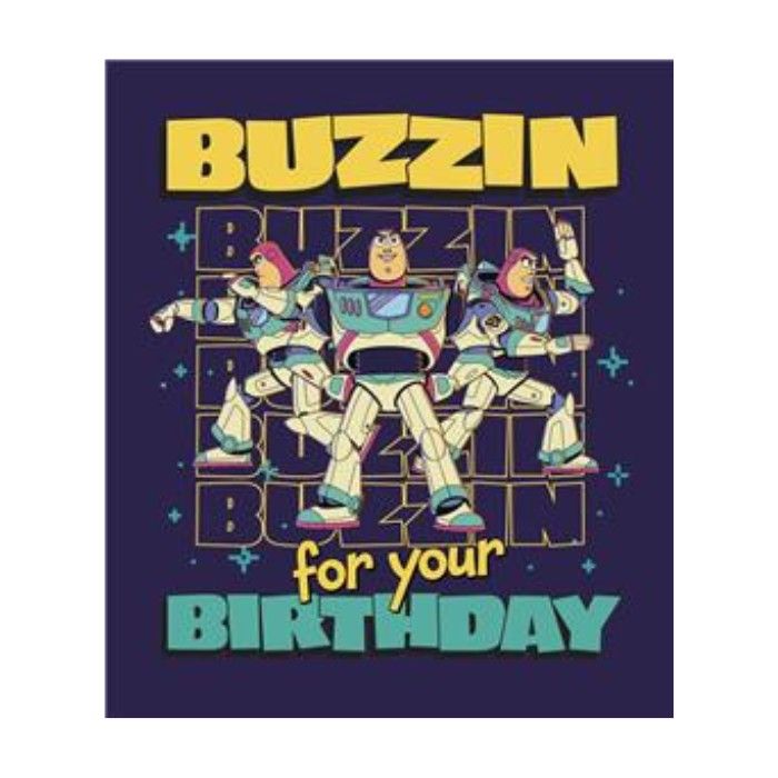 UK Greetings - Toy Story 5 Buzz Lightyear Buzzin Blank Greeting Card