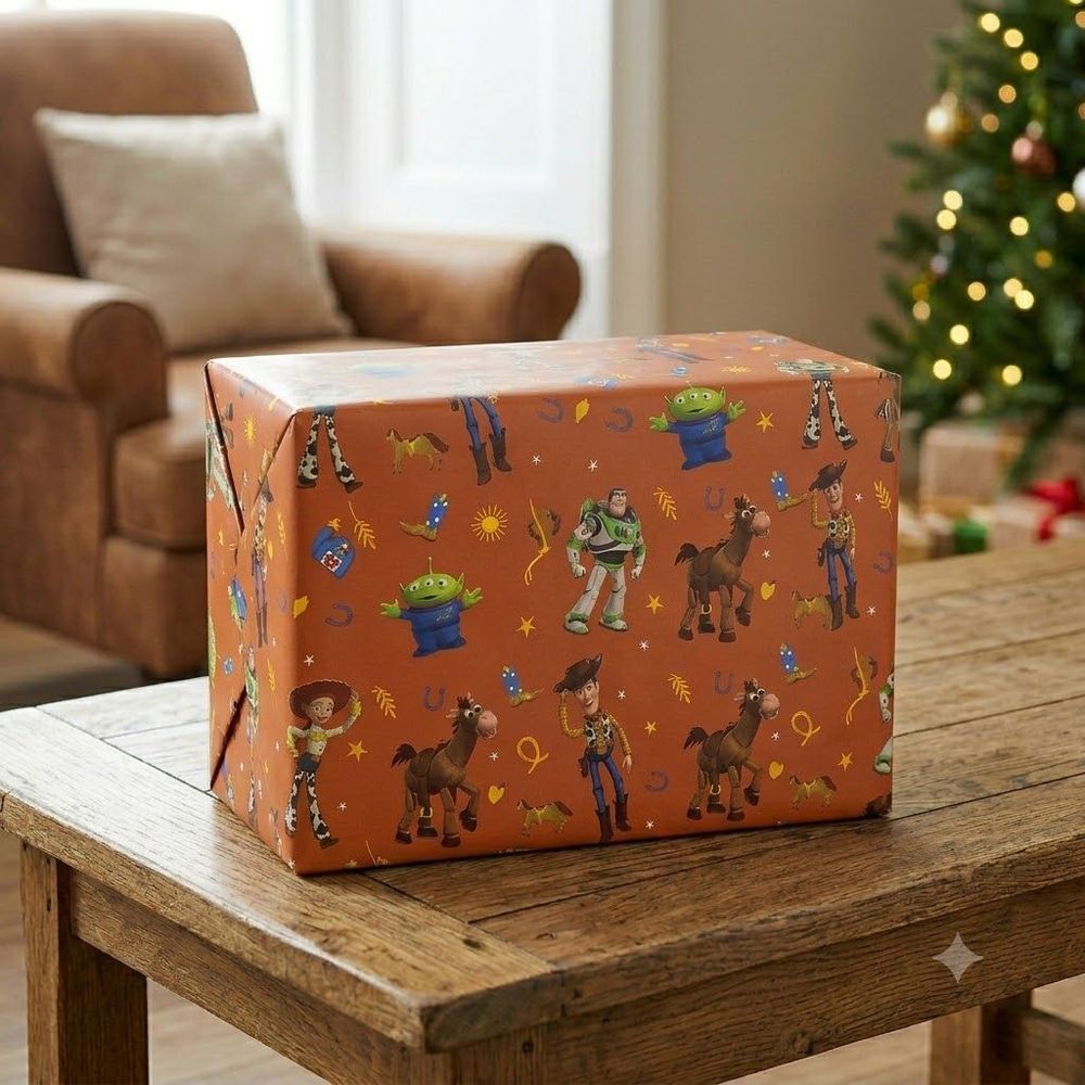 UK Greetings - Toy Story 5 Gift Wrap Roll - 2 m