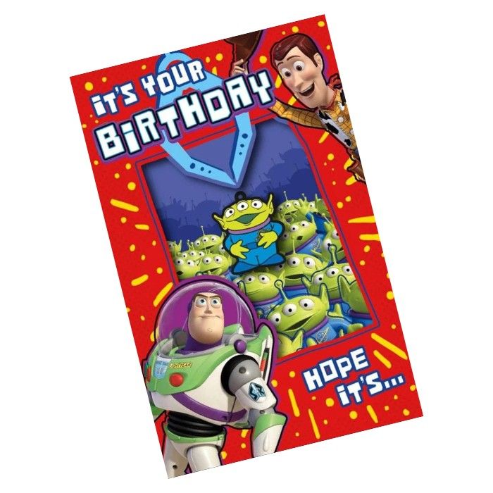 UK Greetings - Toy Story 5 Happy Birthday Son Card With Keepsake