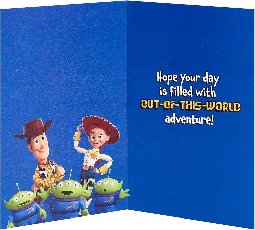 UK Greetings - Toy Story 5 Happy Birthday Son Greeting Card