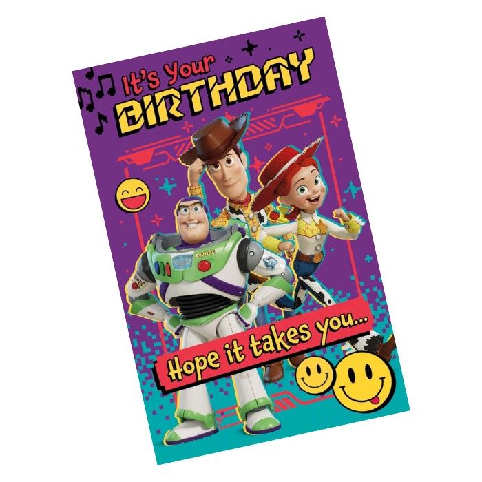 UK Greetings - Toy Story 5 Happy Birthday Nephew Greeting Card