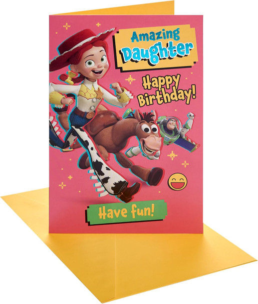 UK Greetings - Toy Story 5 Happy Birthday Daughter Greeting Card