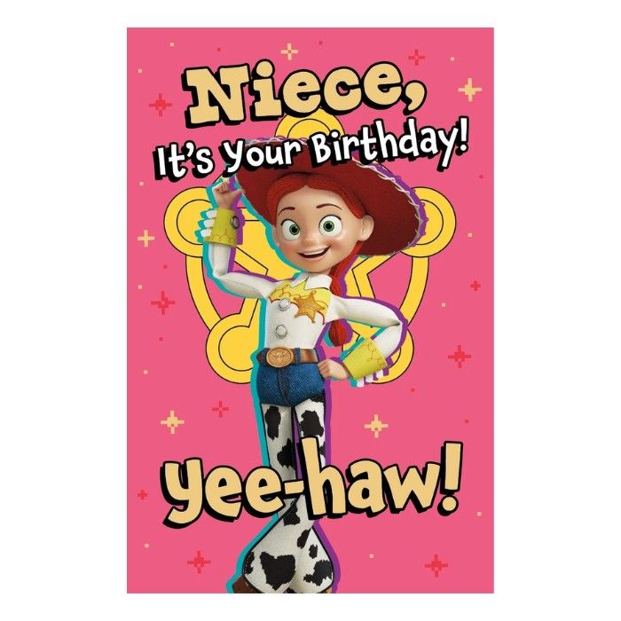 UK Greetings - Toy Story 5 Happy Birthday Niece Greeting Card