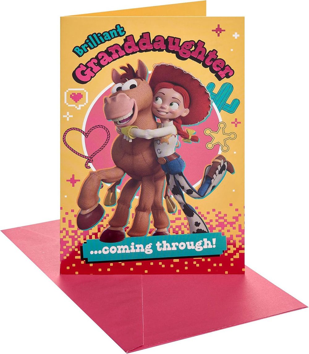 UK Greetings - Toy Story 5 Happy Birthday Grand Daughter Card