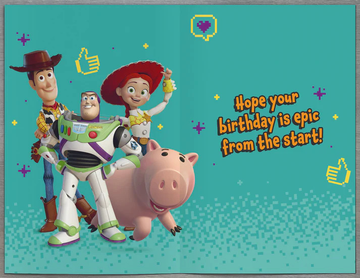 Uk Greetings - Toy Story 5 Happy Birthday Greeting Card