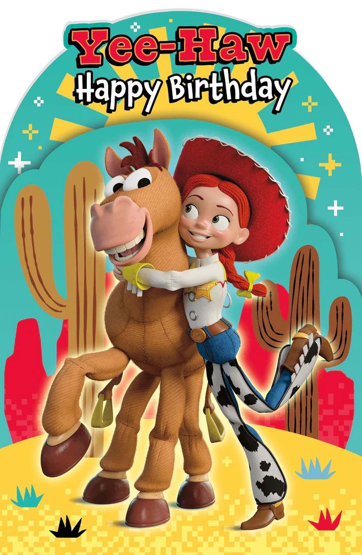 UK Greetings - Toy Story 5 Yee-Haw Pop Up Birthday Card