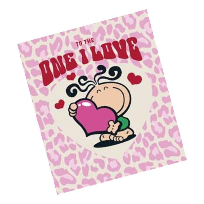 UK Greetings - Bubblegum Happy Birthday One I Love Greeting Card