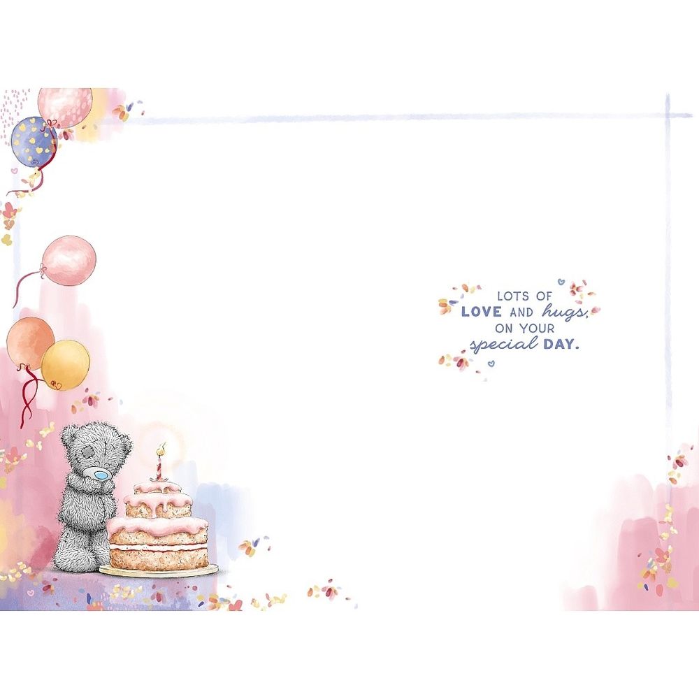 Carte Blanche - For My Amazing Mummy Greeting Card - Bear With Birthday Cake