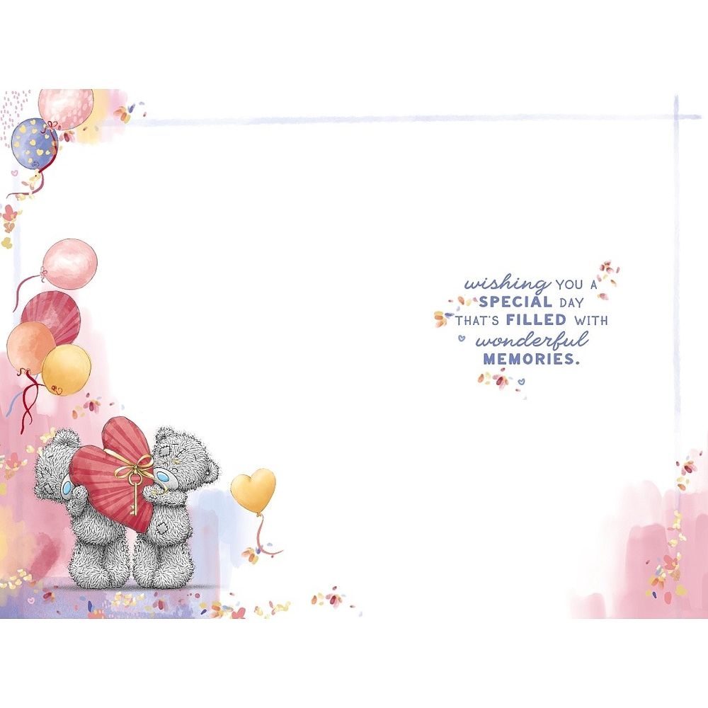 Carte Blanche - For My Beautiful Wife Birthday Greeting Card - Hugging Bears