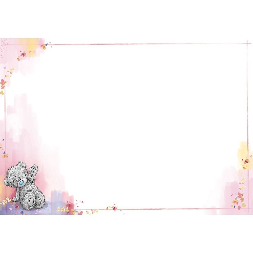 Carte Blanche - Sending Love Birthday Greeting Card - Bear Making Heart Shape