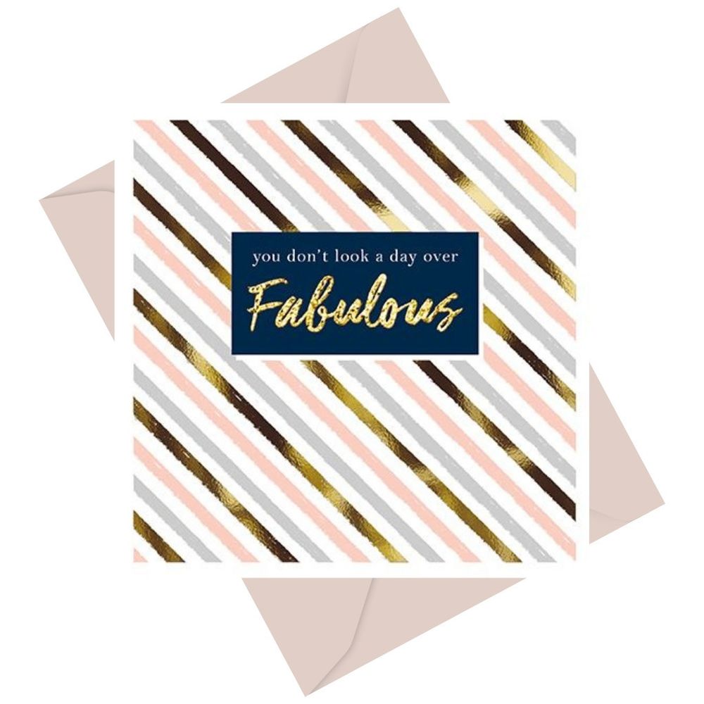 The Great British Card Company - Happy Birthday Greeting Card - Fabulous Day