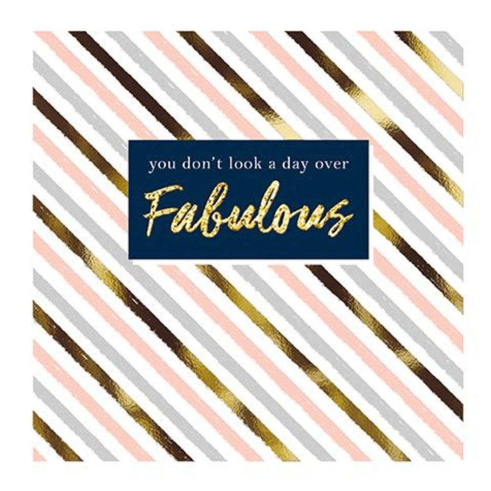 The Great British Card Company - Happy Birthday Greeting Card - Fabulous Day