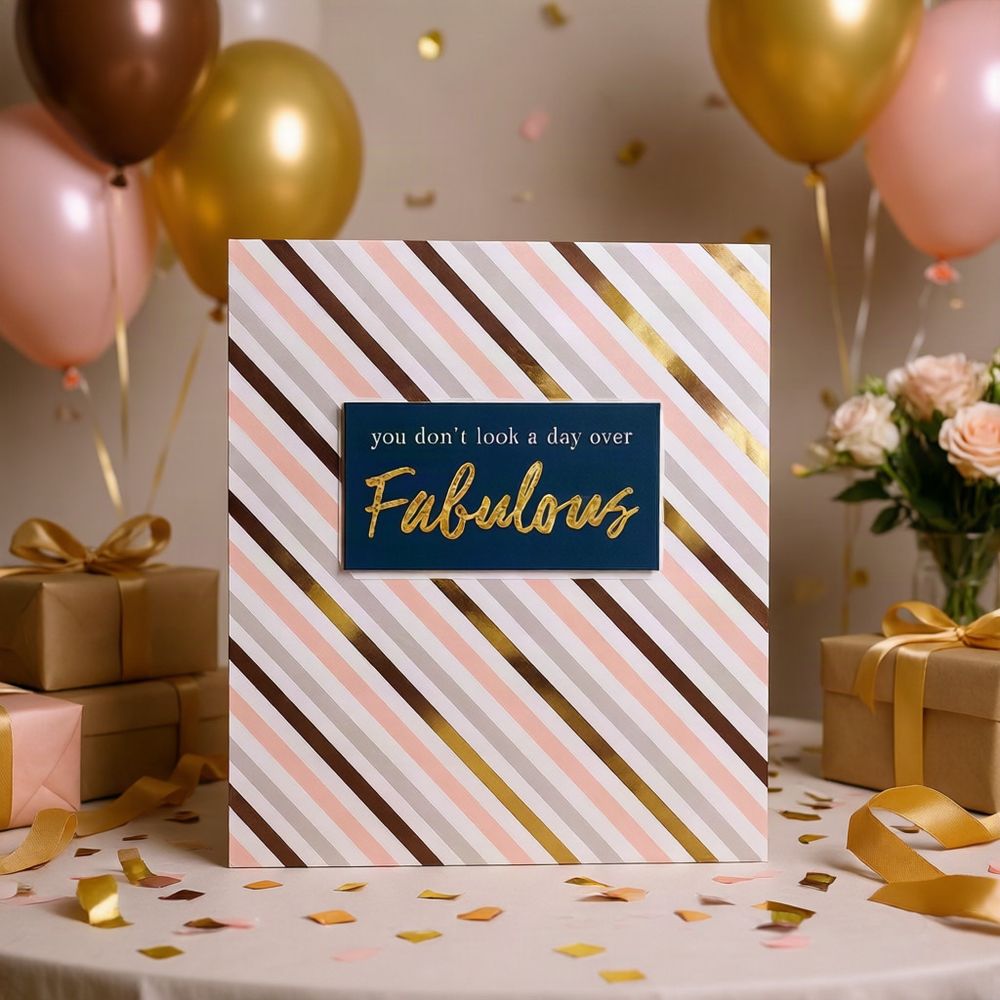 The Great British Card Company - Happy Birthday Greeting Card - Fabulous Day