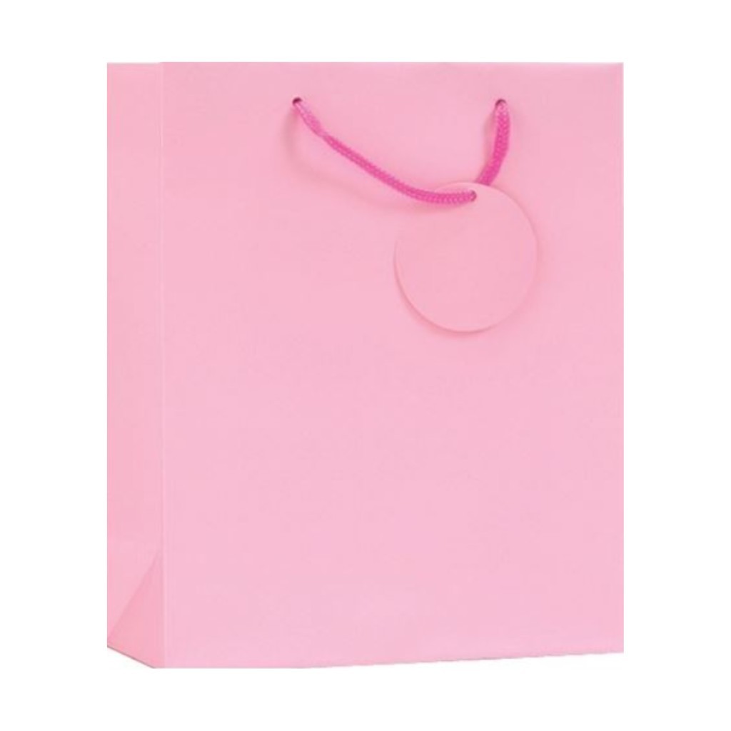 SimonElvin - Solid Gift Bag - Medium - Pink