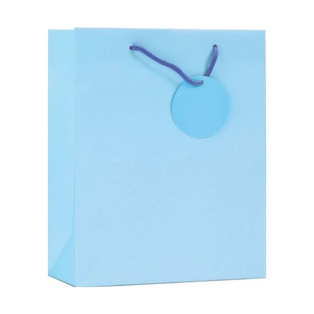 SimonElvin - Solid Gift Bag - Medium - Pale Blue