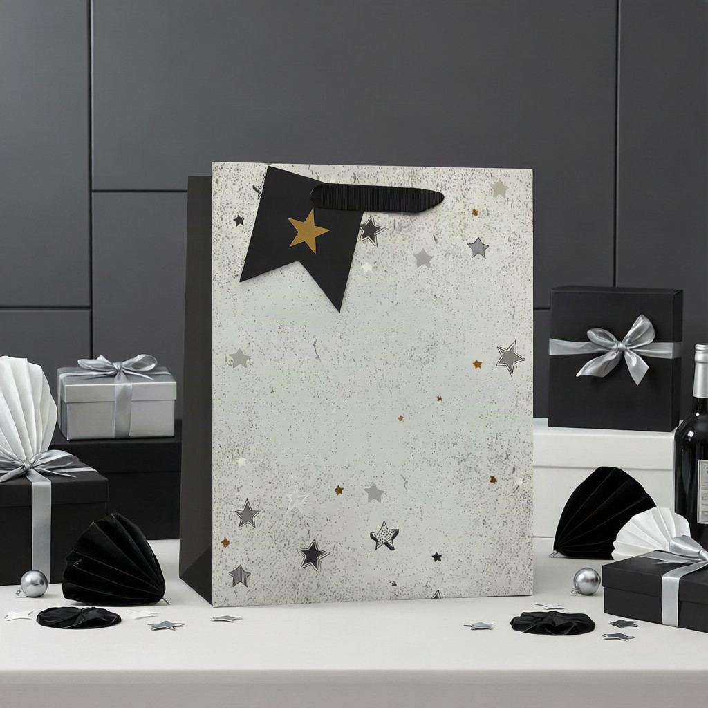 SimonElvin - Stars Happy Birthday Gift Bag - Medium