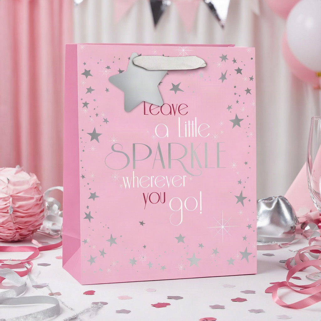 SimonElvin - Leave A Little Sparkle Gift Bag - Medium