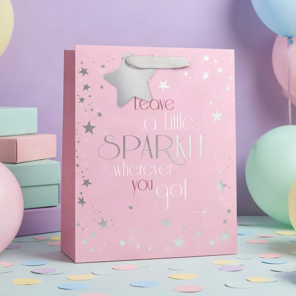SimonElvin - Leave A Little Sparkle Gift Bag - Medium