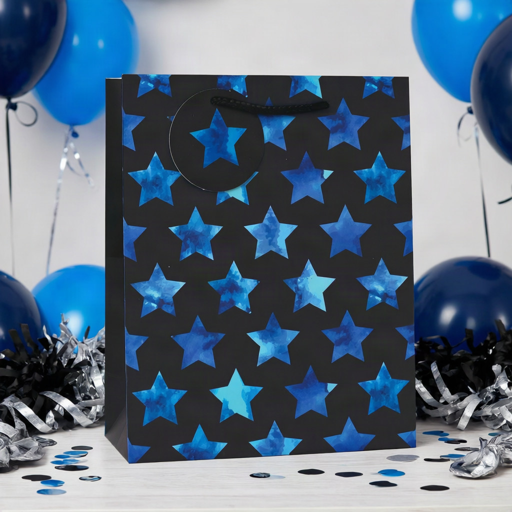 SimonElvin - Neon Stars Gift Bag - Medium