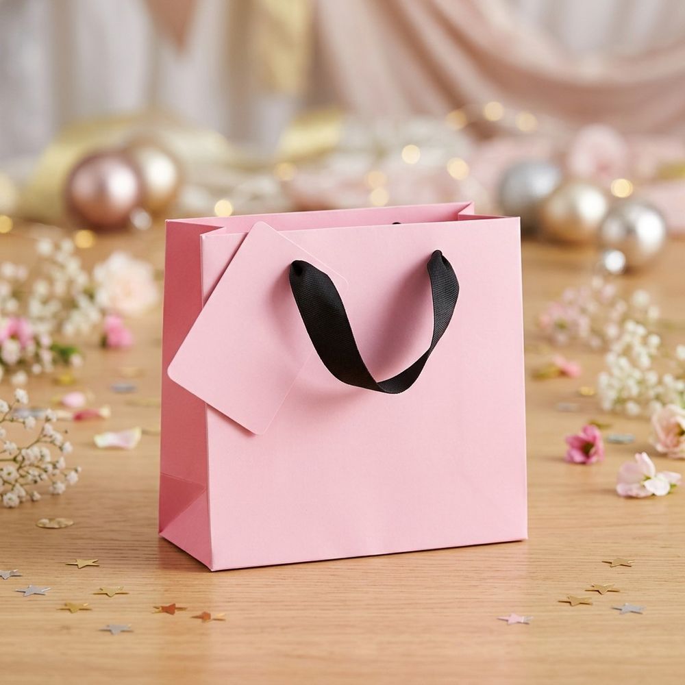 SimonElvin - Solid Gift Bag - Extra Small - Pink