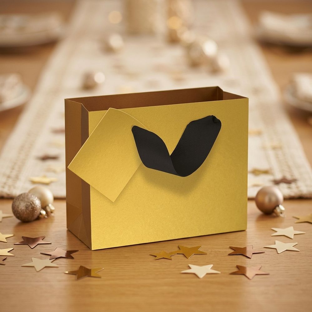 SimonElvin - Solid Gift Bag - Extra Small - Gold