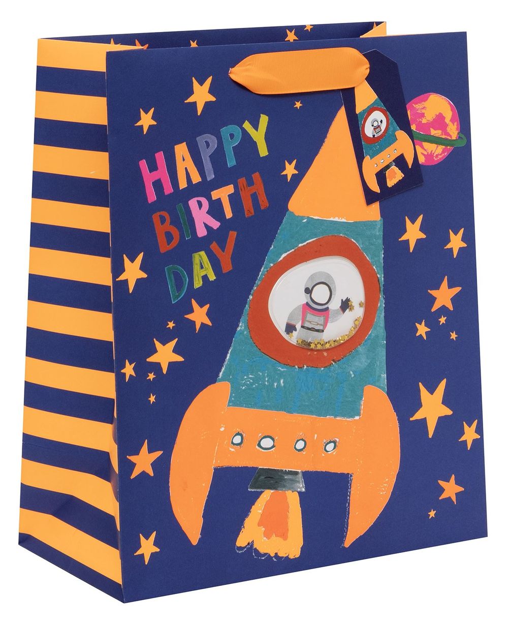 Glick - Rocket Boy Gift Bag - Large