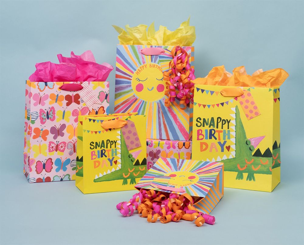 Glick - Premium Snappy Birthday Gift Bag - Large