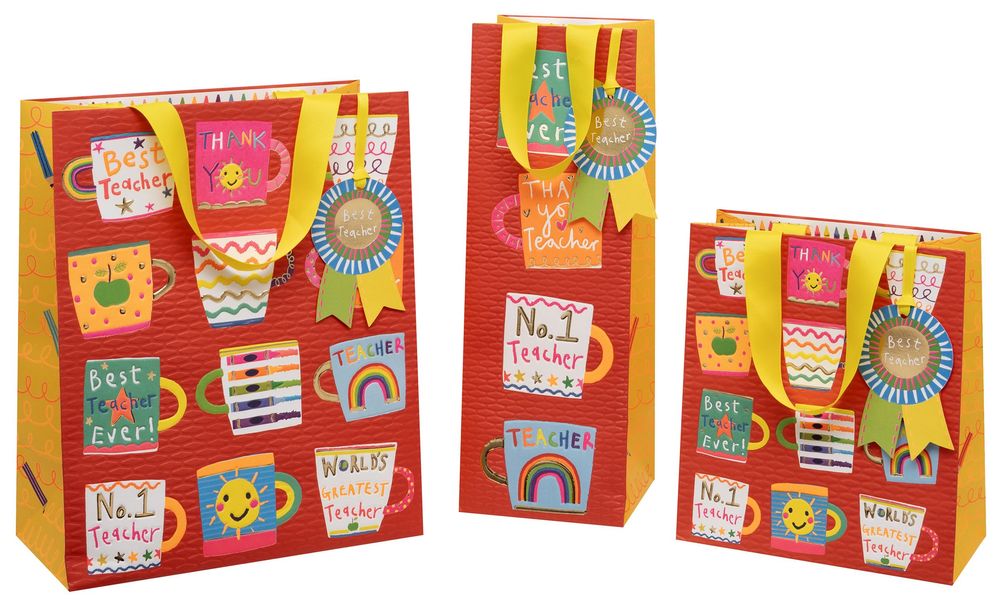 Glick - Premium Best Teacher Gift Bag - Large