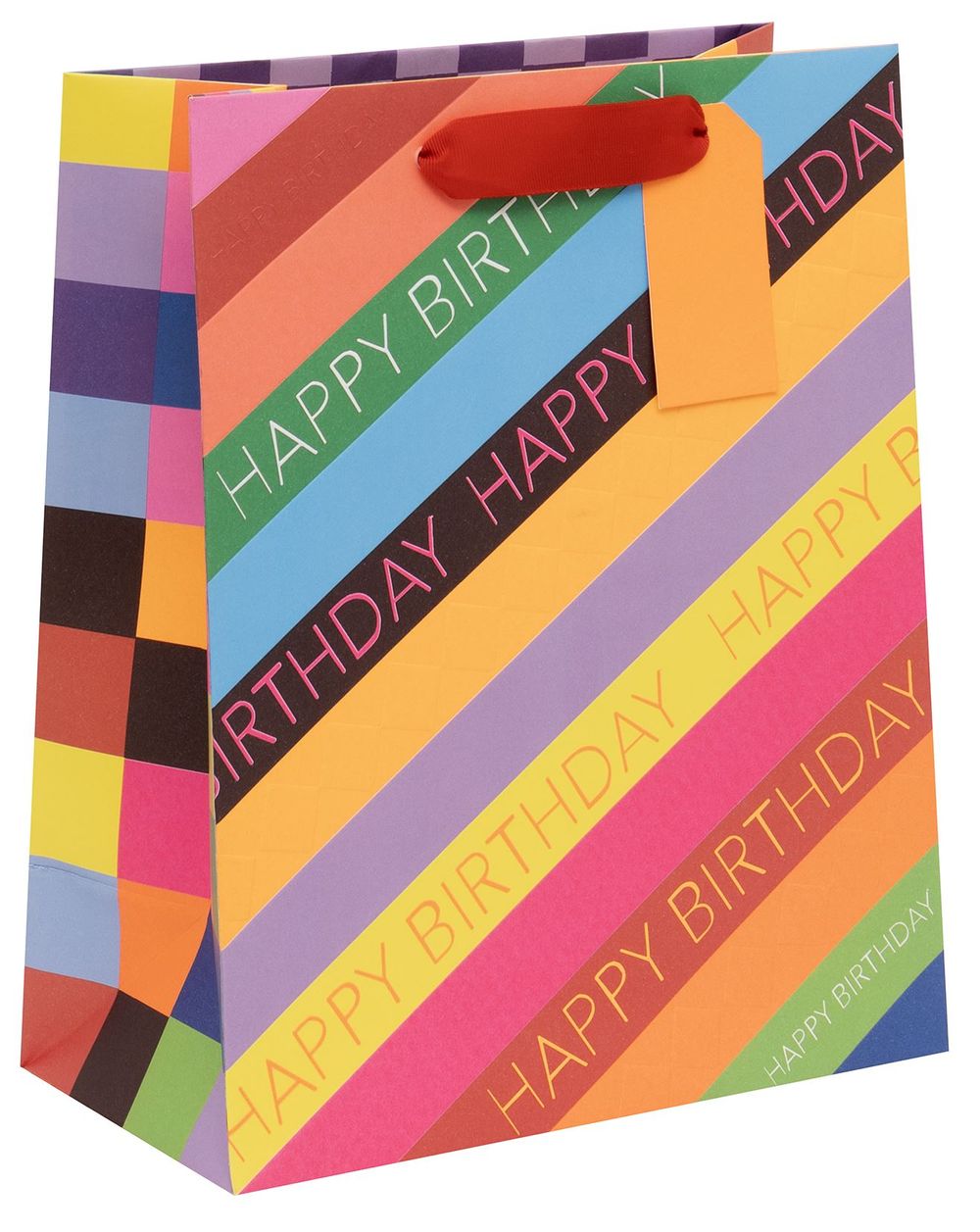 Glick - Slide Happy Birthday Design Gift Bag - Large